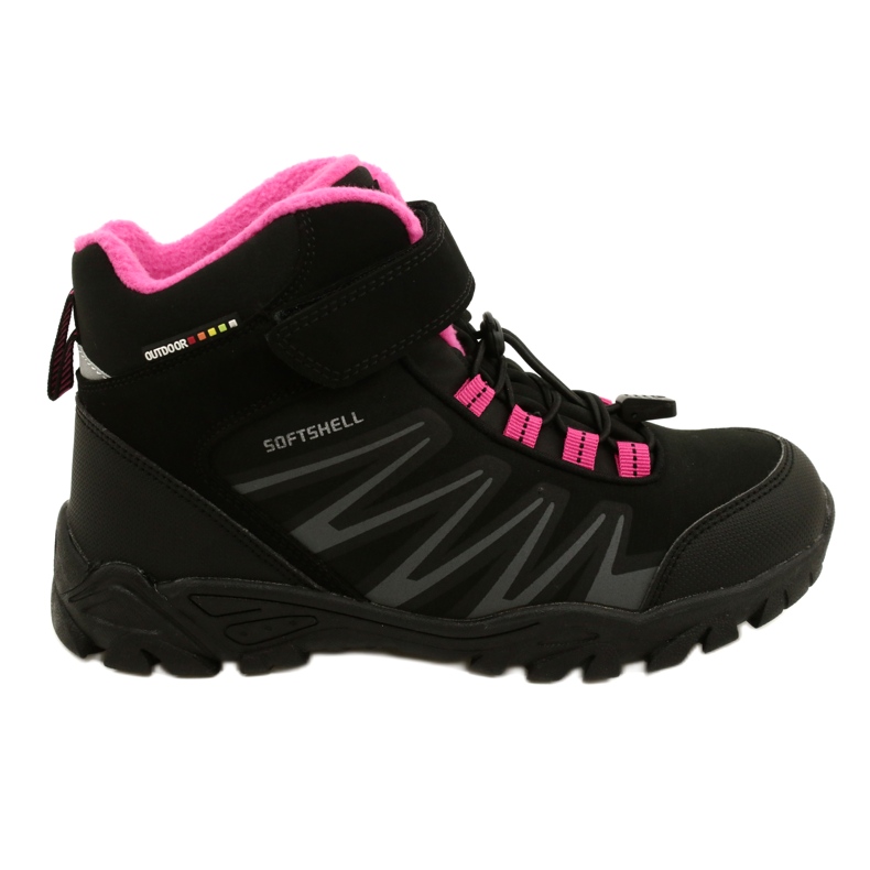 American Club Softshell boots with WT107 membrane Black / Pink