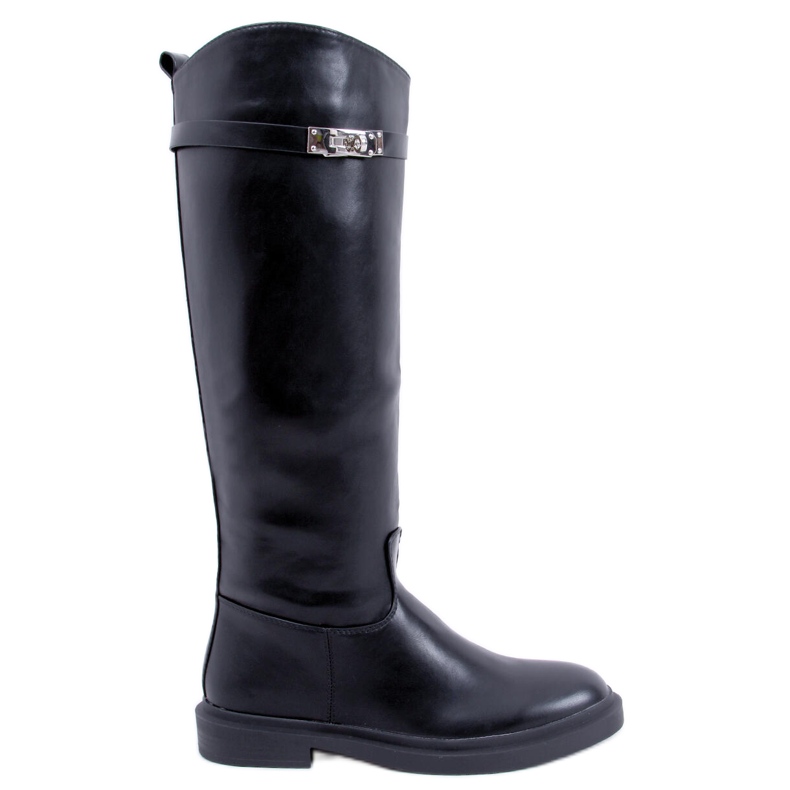 PA1 Larson Black women's riding boots
