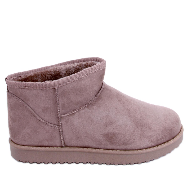 PA1 Emusy short snow boots by Aliana Khaki beige