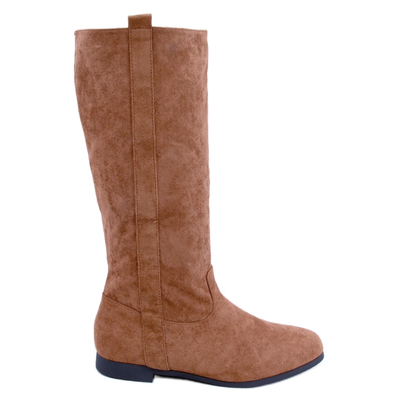 PA1 Flatty Camel flat boots brown