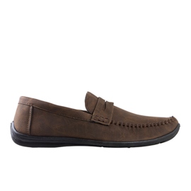 BM Pearse brown men's loafers