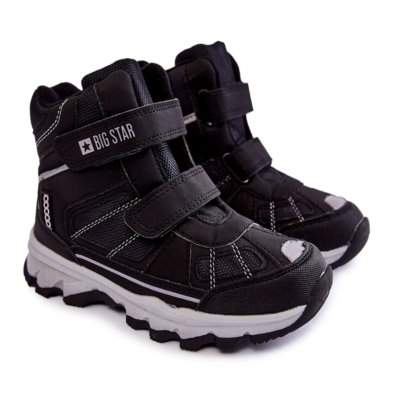 Children's Boots Memory Foam Big Star KK374157 Black