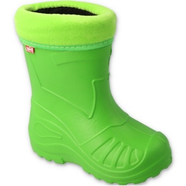 Befado children's shoes galosh - green 162P108 Befado children's shoes galosh - green 162P108