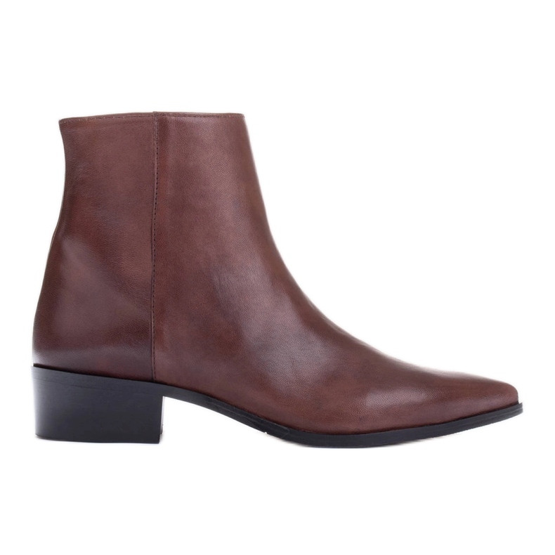Marco Shoes Subtle boots made of soft leather brown