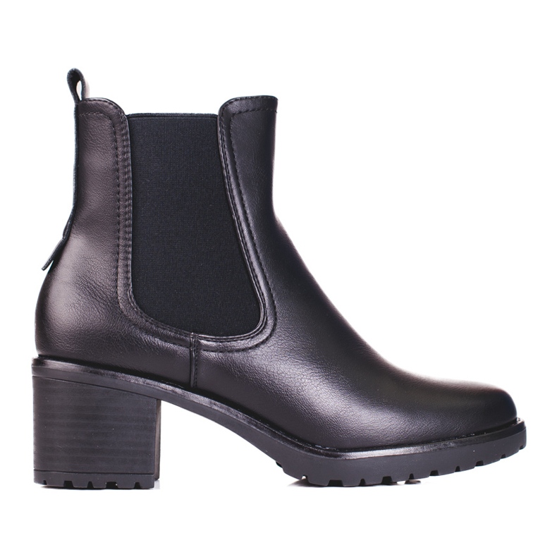 Black Shelovet Chelsea boots for women on the post Black Shelovet Chelsea boots for women on the post