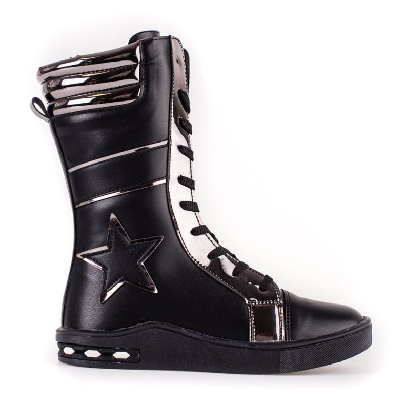 Girls boots with a high shank Shelovet black Girls boots with a high shank Shelovet black