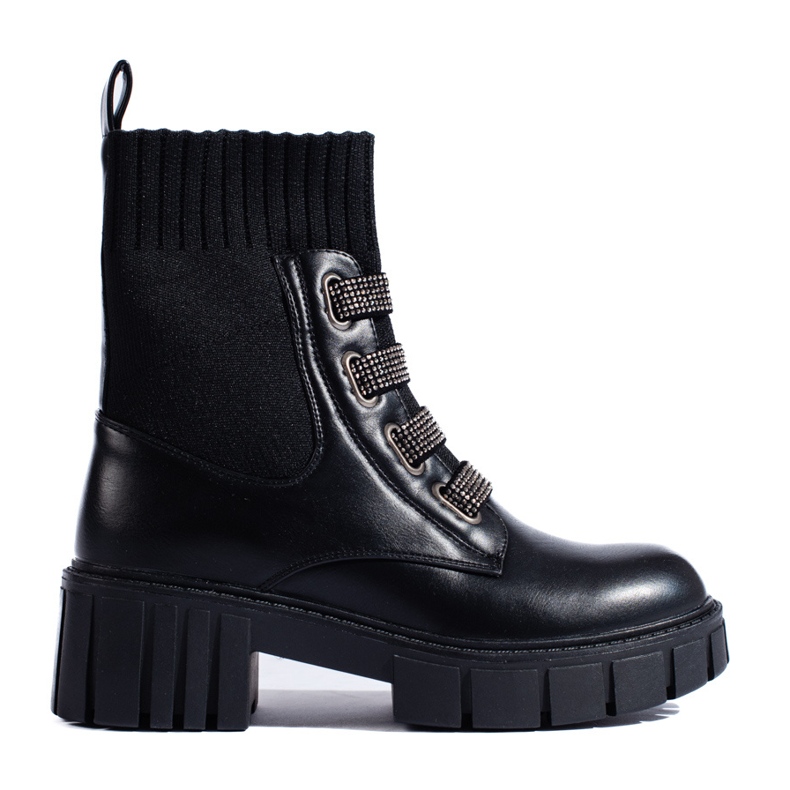 Ladies' black boots