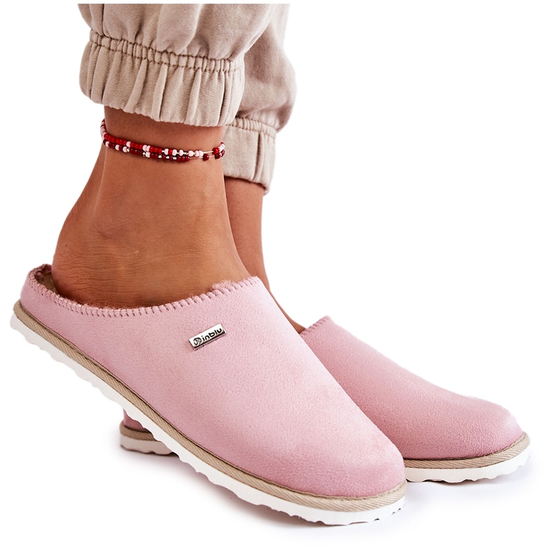 Domestic Warm Slippers Inblu CS-34-023 Pink