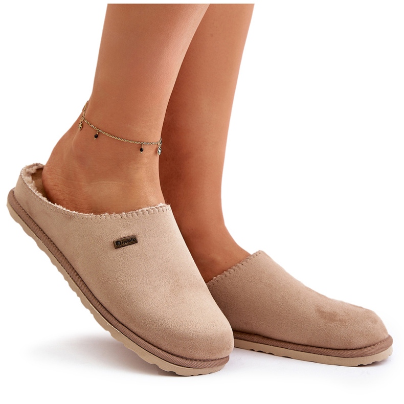 Domestic Warm Slippers Inblu CS-34-011 Beige Domestic Warm Slippers Inblu CS-34-011 Beige