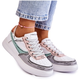 Vinceza Women's Low Sport Shoes Multicolor Solveig multicolored