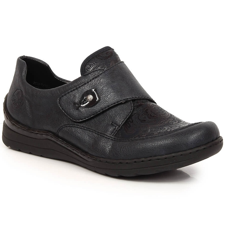 Velcro women's shoes navy blue Rieker 48951-14 Velcro women's shoes navy blue Rieker 48951-14