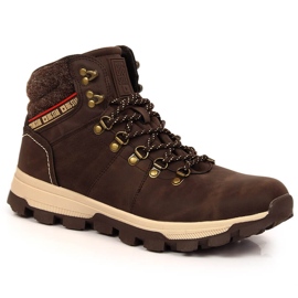 Trekking high shoes for men brown Big Star KK174216 Trekking high shoes for men brown Big Star KK174216