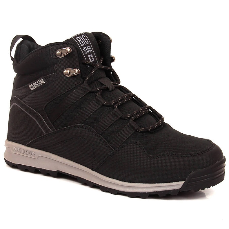 Black Men's insulated high boots Big Star KK174371