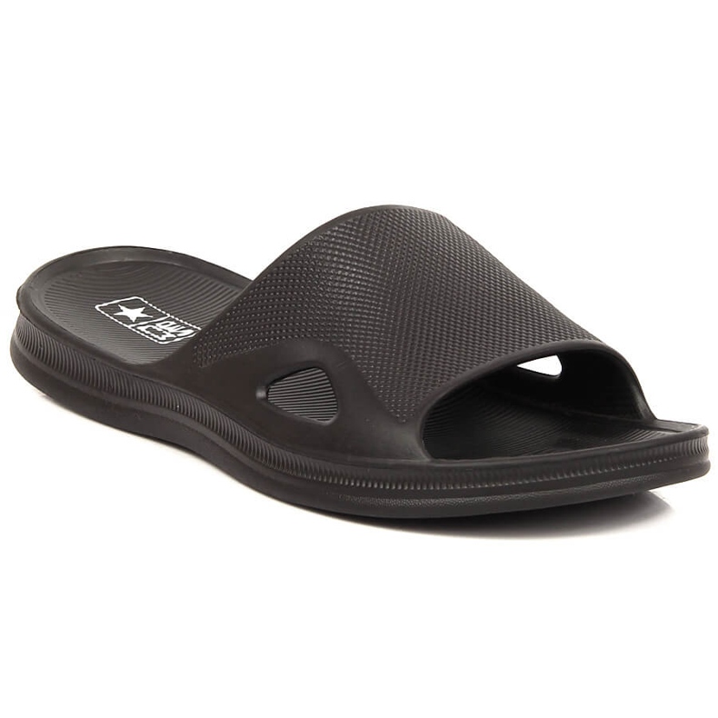 Men's black foam slippers NEWS Men's black foam slippers NEWS