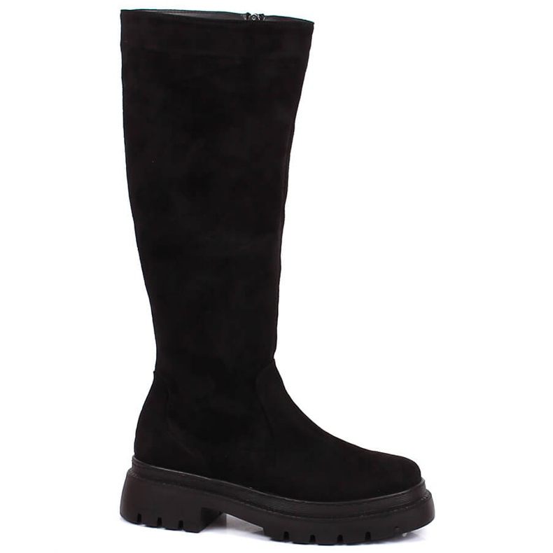 Women's warm suede boots T.Sokolski black