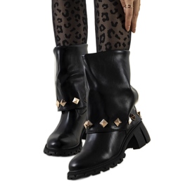 BM Black boots with Rezen studs BM Black boots with Rezen studs