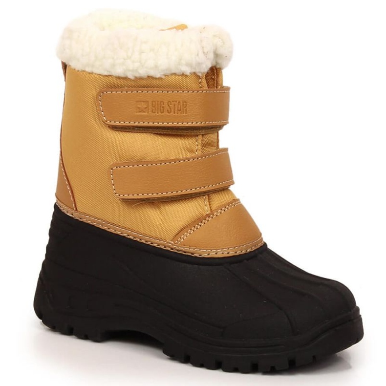 Big Star INT1791 Velcro Insulated Snow Boots brown