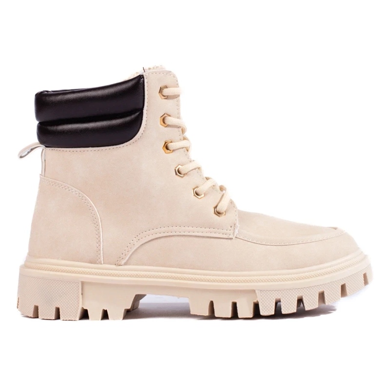 Beige women's hiking boots Beige women's hiking boots