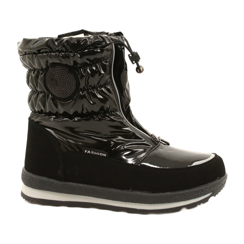 Snow boots for children Miss Evento 21DZ23-4324 Black