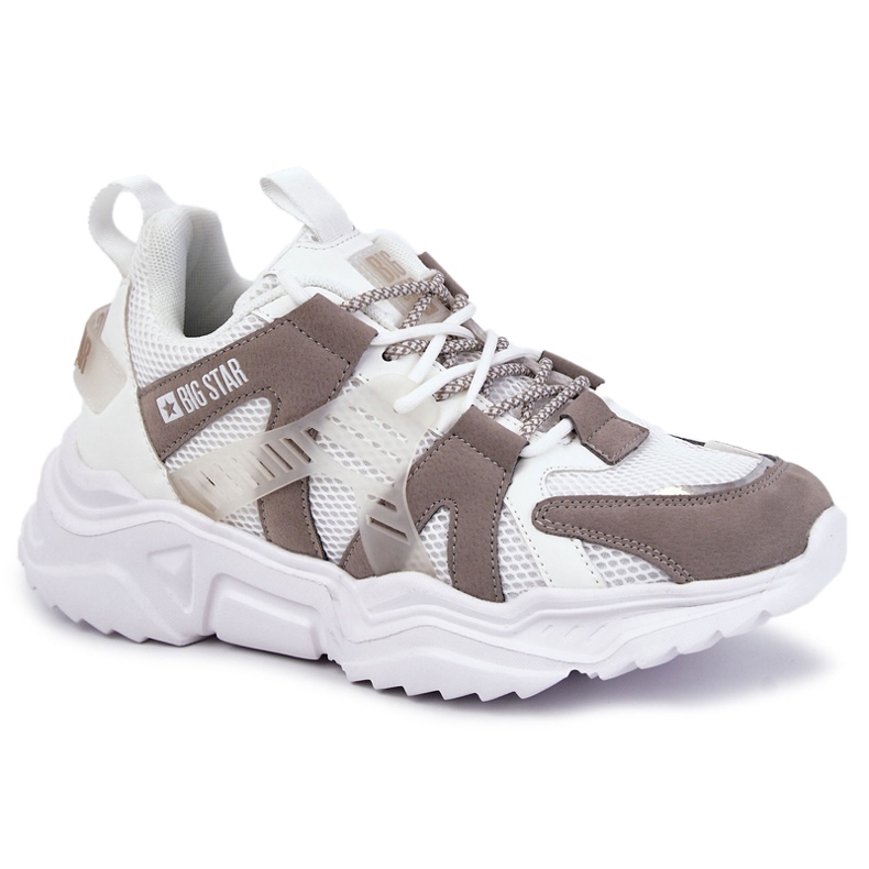 Light Men's Sports Shoes Big Star KK174055 White