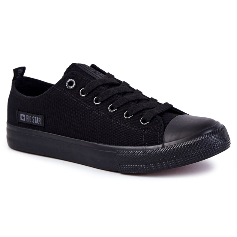 Men's Low Material Sneakers Big Star KK174007 Black Men's Low Material Sneakers Big Star KK174007 Black