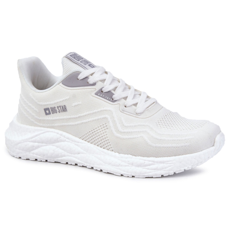 Light Men's Sports Shoes Big Star KK174017 White Light Men's Sports Shoes Big Star KK174017 White