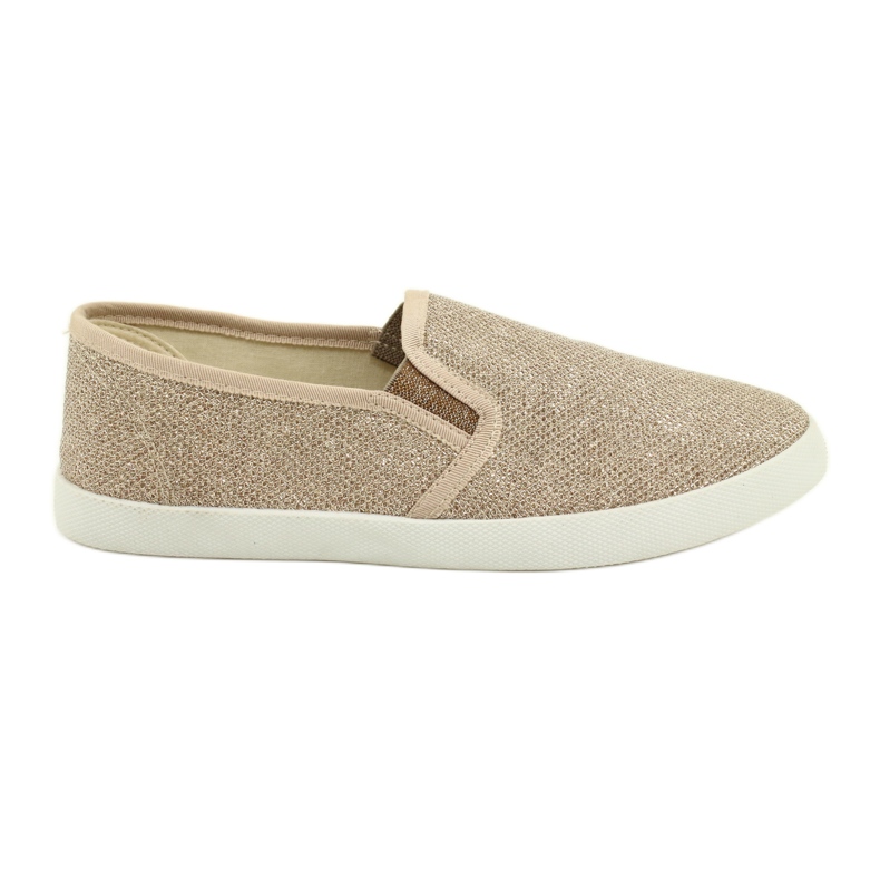 Sabatina DMC-15 gold slip-on sneakers golden