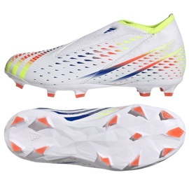 Adidas Predator Edge.3 Ll Fg Jr GW0984 football boots white white