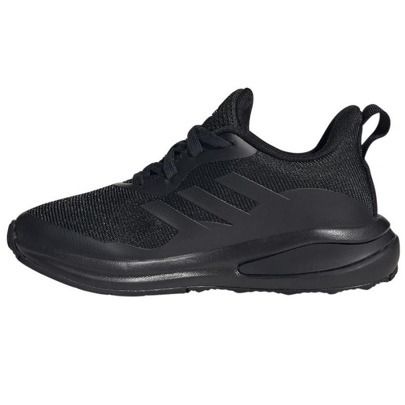 Adidas FortaRun Jr GZ4416 running shoes black Adidas FortaRun Jr GZ4416 running shoes black