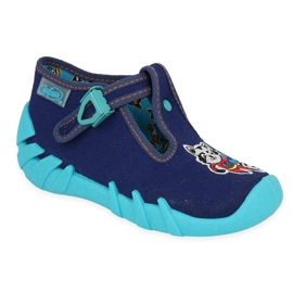 Befado children's shoes 110P440 navy blue blue Befado children's shoes 110P440 navy blue blue