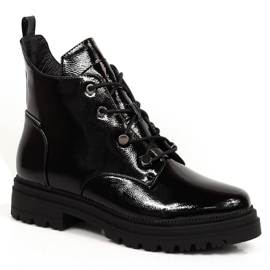 Patent insulated boots Filippo W PAW387 black Patent insulated boots Filippo W PAW387 black