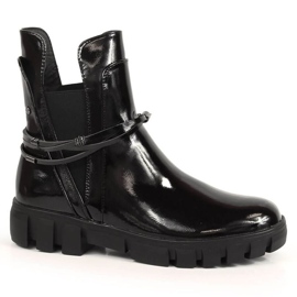 Slip-on insulated boots Vinceza W JAN157A black Slip-on insulated boots Vinceza W JAN157A black