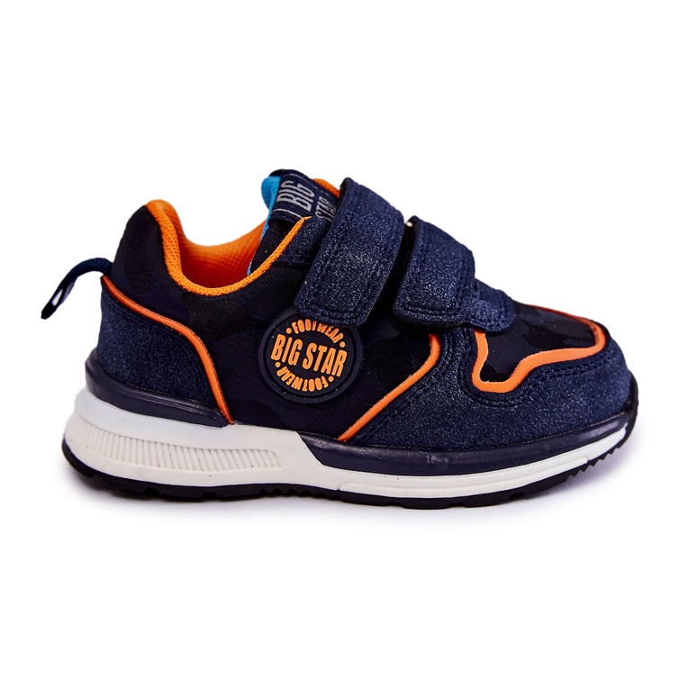 Children's Sport Shoes Velcro Memory Foam System Big Star KK374183 Navy Blue Children's Sport Shoes Velcro Memory Foam System Big Star KK374183 Navy Blue