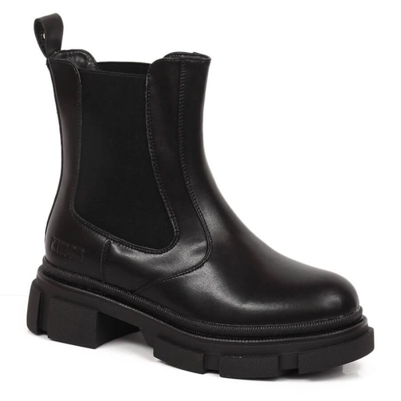 Chelsea boots on the platform insulated Big Star W INT1787 black