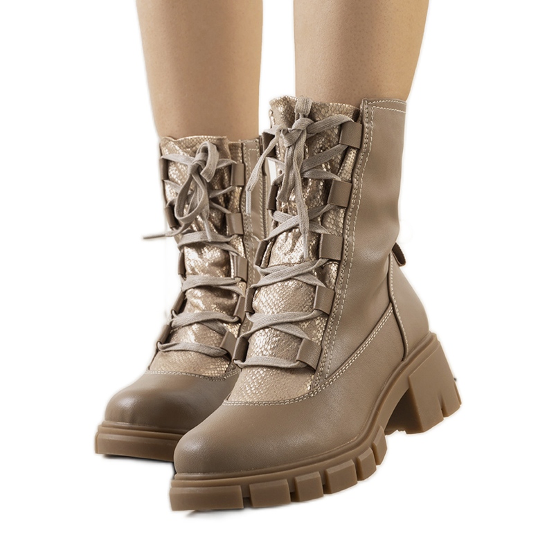 Alcaraz brown women's boots