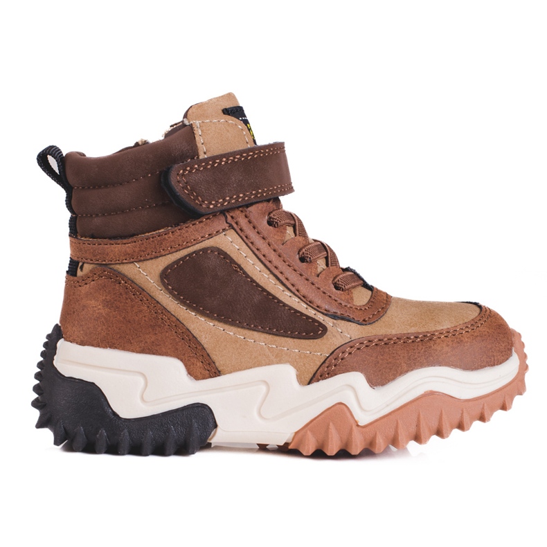 Boy's boots, insulated Shelovet brown