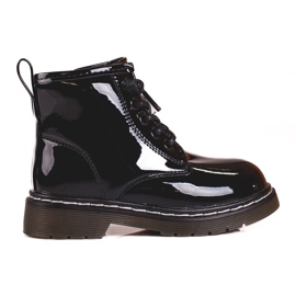 Lacquered girls' boots Shelovet black