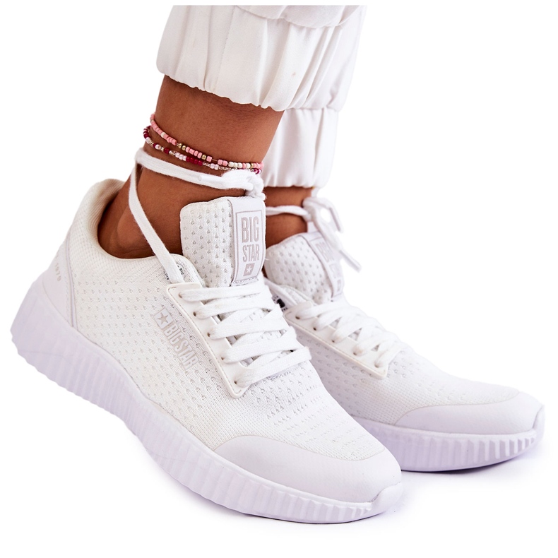 Women's Sneakers Big Star KK274062 White