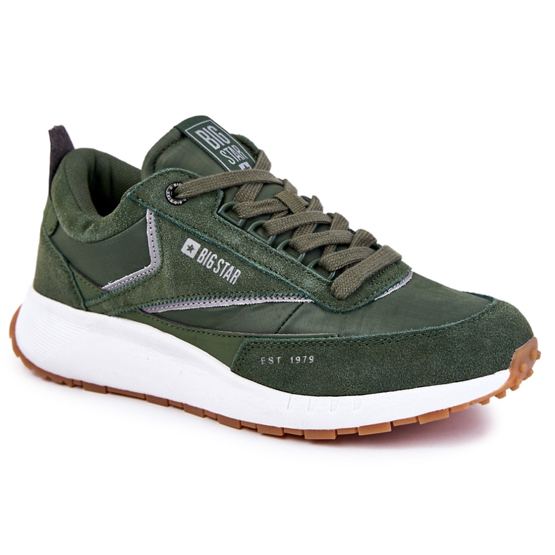 Men's sports shoes Big Star KK174020 Green Men's sports shoes Big Star KK174020 Green