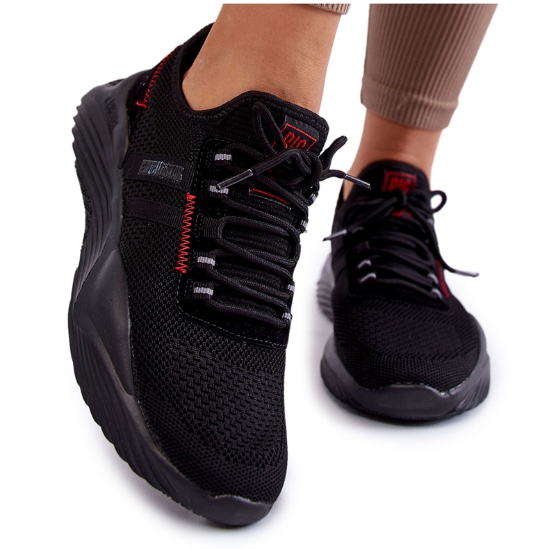 Women's Sneakers Memory Foam System Big Star KK274345 Black