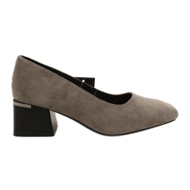 Suede Pumps La.Fi 230034G-SU Gray multicolored grey