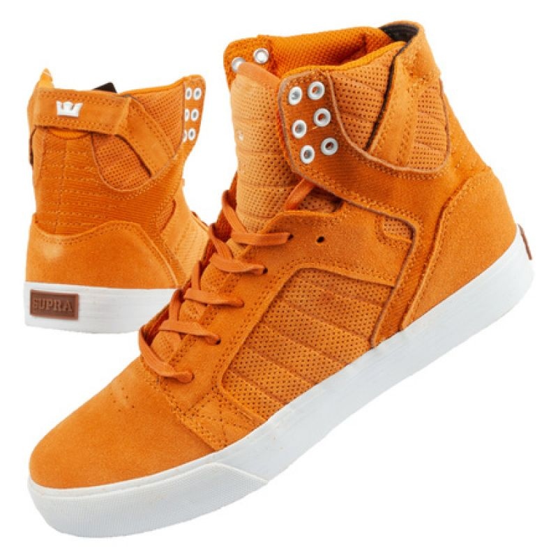mout Overwinnen vis DC Supra Skytop M 08003-298 sneakers orange - KeeShoes