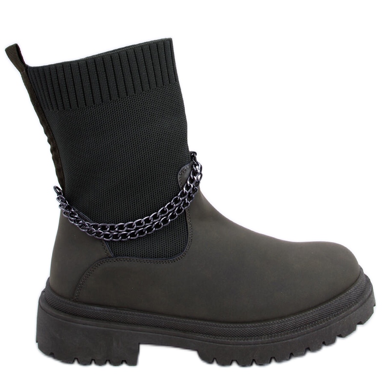 PA1 Boots with a flexible Jesse Blackish Green upper