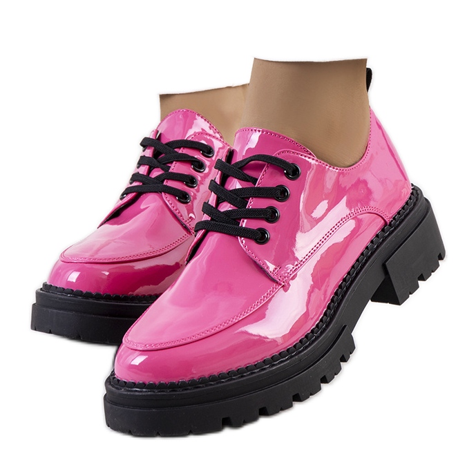 PA1 Pink lacquered shoes from Tianna
