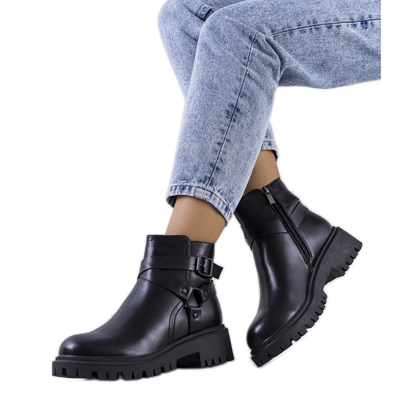 PA1 Black Meraz women's boots