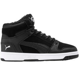 Puma Rebound Layup Fur Sd Jr 37049701 black Puma Rebound Layup Fur Sd Jr 37049701 black