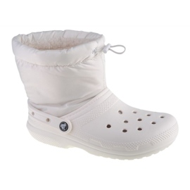 Crocs Classic Lined Neo Puff Boot 206630-143 white Crocs Classic Lined Neo Puff Boot 206630-143 white