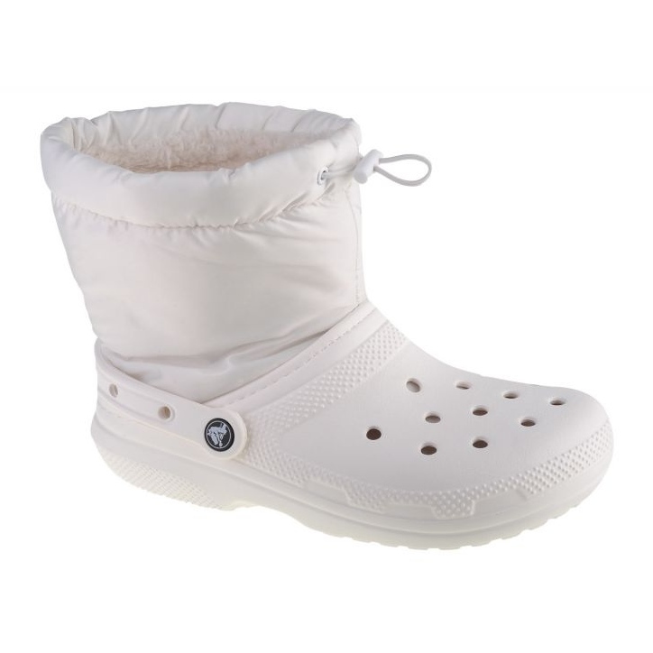 White crocs 2025 with fur