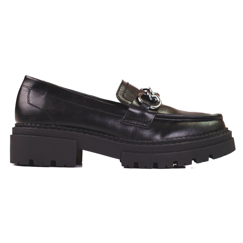Shelovet women's loafers black Shelovet women's loafers black