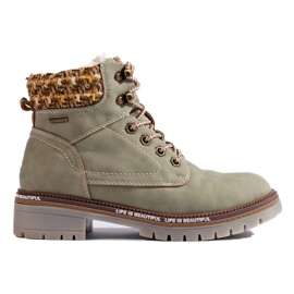 Women's gray hiking boots grey